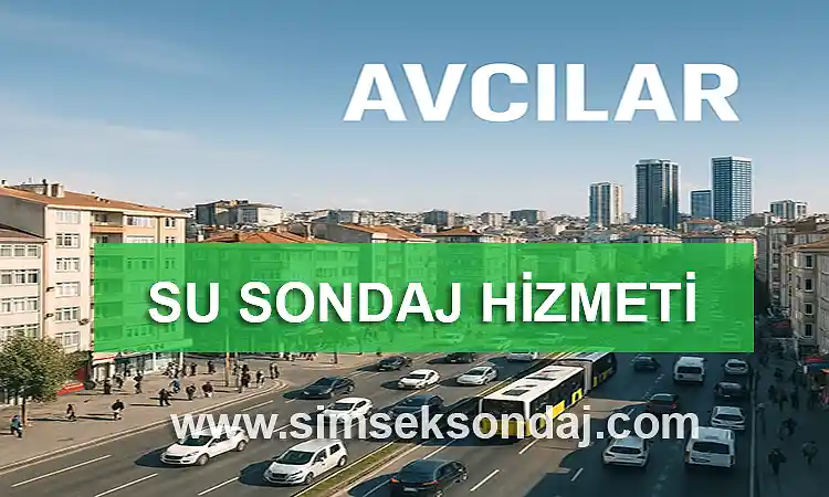 Avcılar Su Sondajı