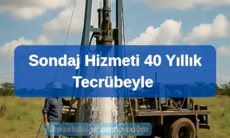 Sondaj Su Çıkarma